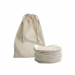 Lingettes démaquillantes coton rond