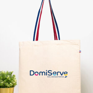 Tote bag publicitaire Made in France 260 gsm - JACKY BBR - NATUREL