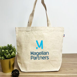 Cabas publicitaire en chanvre Made in France 270 gsm - Valerie L