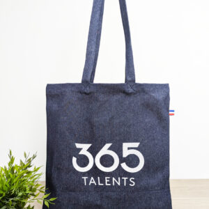Tote bag denim publicitaire Made in France 420 gsm - JOHNNY 01