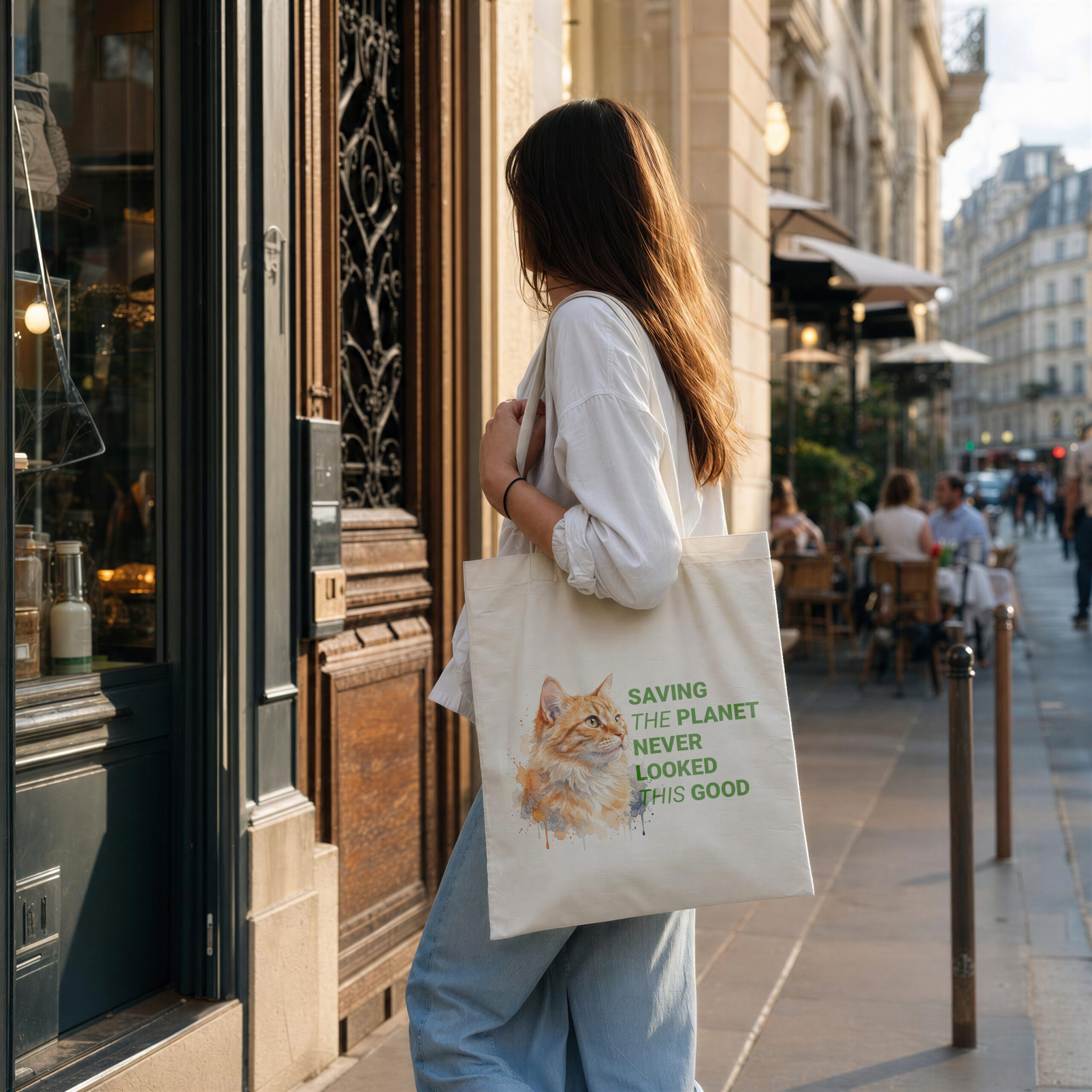 Tote bag Best seller 140gsm - TOM – Image 6