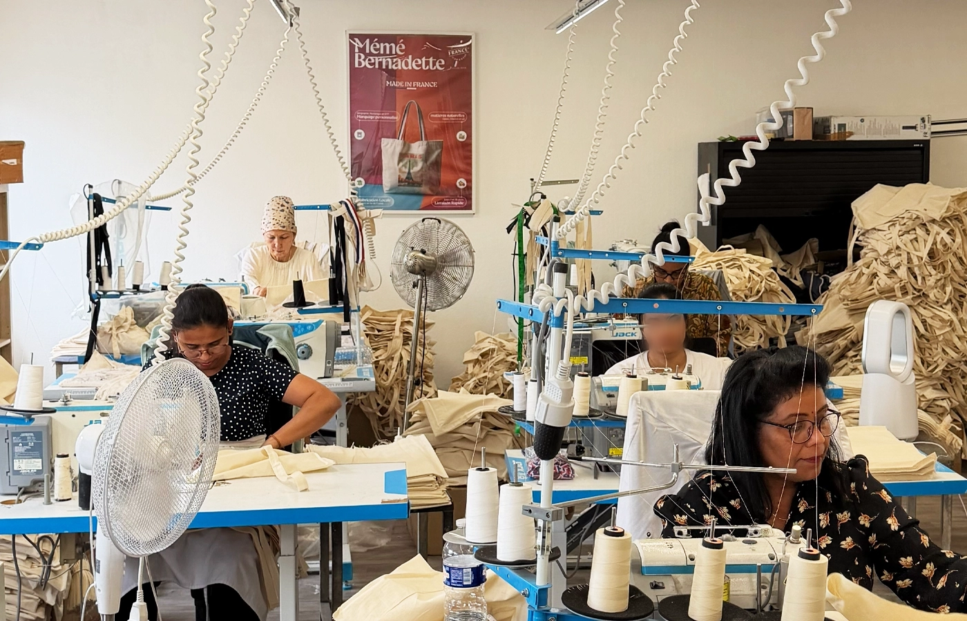 Atelier de confection textile Feel-Inde